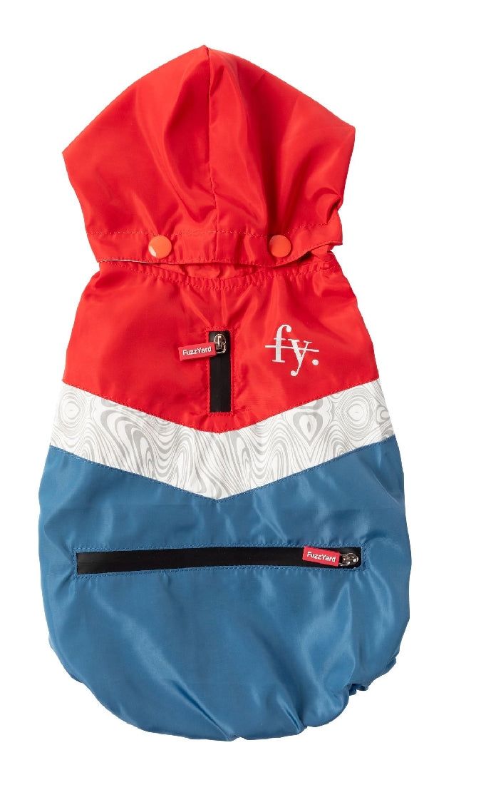 The Seattle Raincoat - Red & Blue - SPECIAL OFFER!