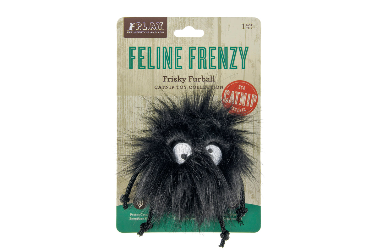Feline Frenzy Frisky Furball Cat Toy In Vogue Pets