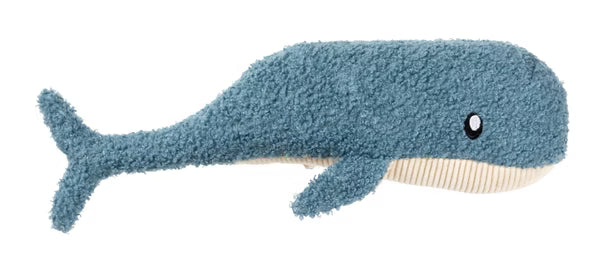 French Blue Whale - Dog Toys Fuzzyard Life