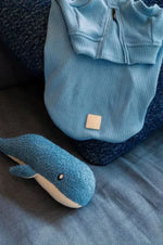 French Blue Whale - Dog Toys Fuzzyard Life