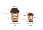 Pup Cup Cafe (Mini) CoffeeToGo XS