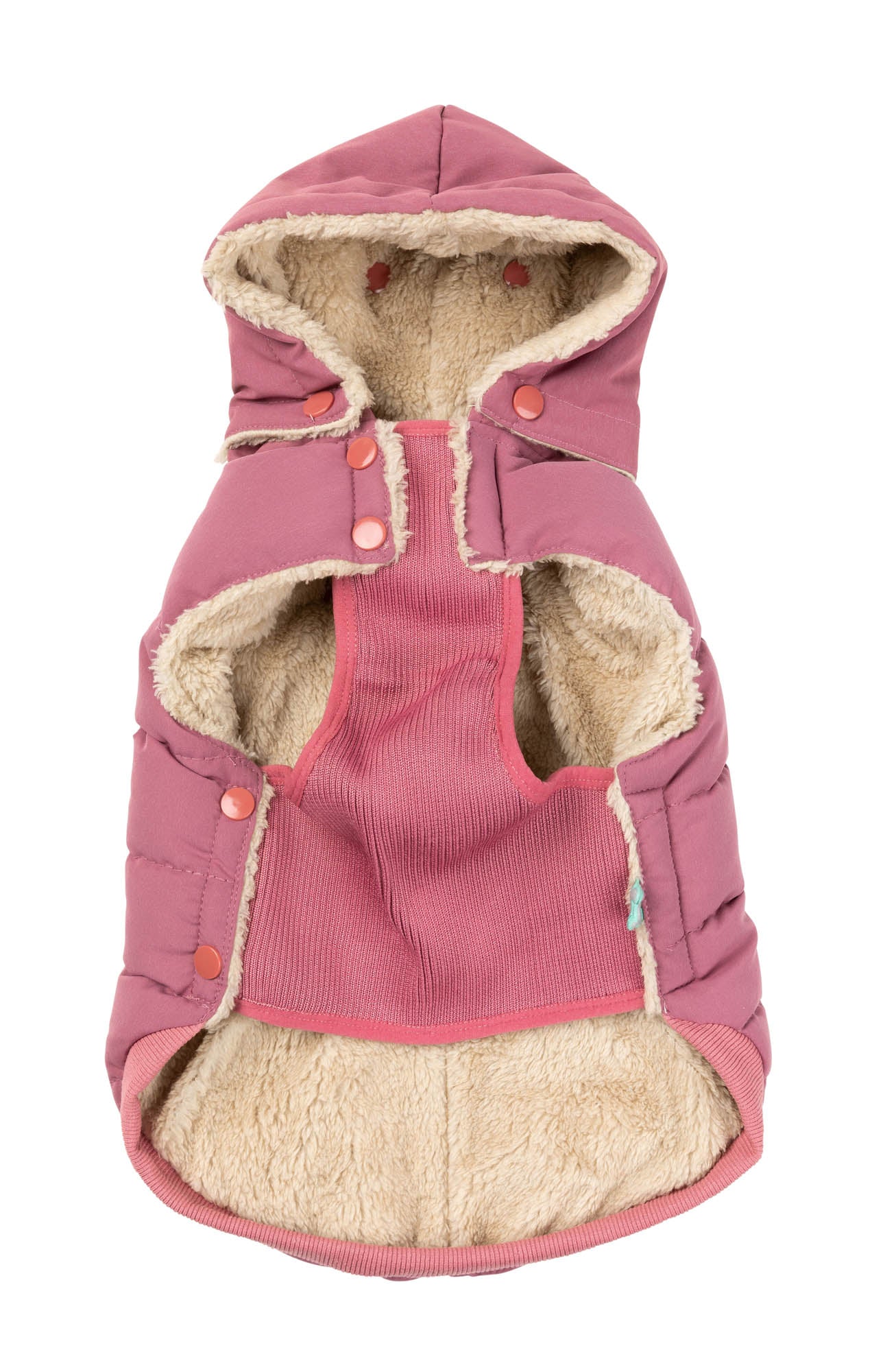 Essential Puffer Jacket - Mauve