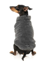 Turtle Teddy Sweater - Charcoal