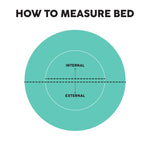 Dreameazzzy Cuddler Bed - Blue