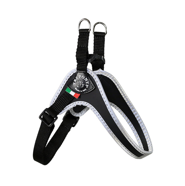 Tre Ponti Harnas voor honden/kleur rood/maat 4 tot ca. 14 kg borstomvang 56-60 cm