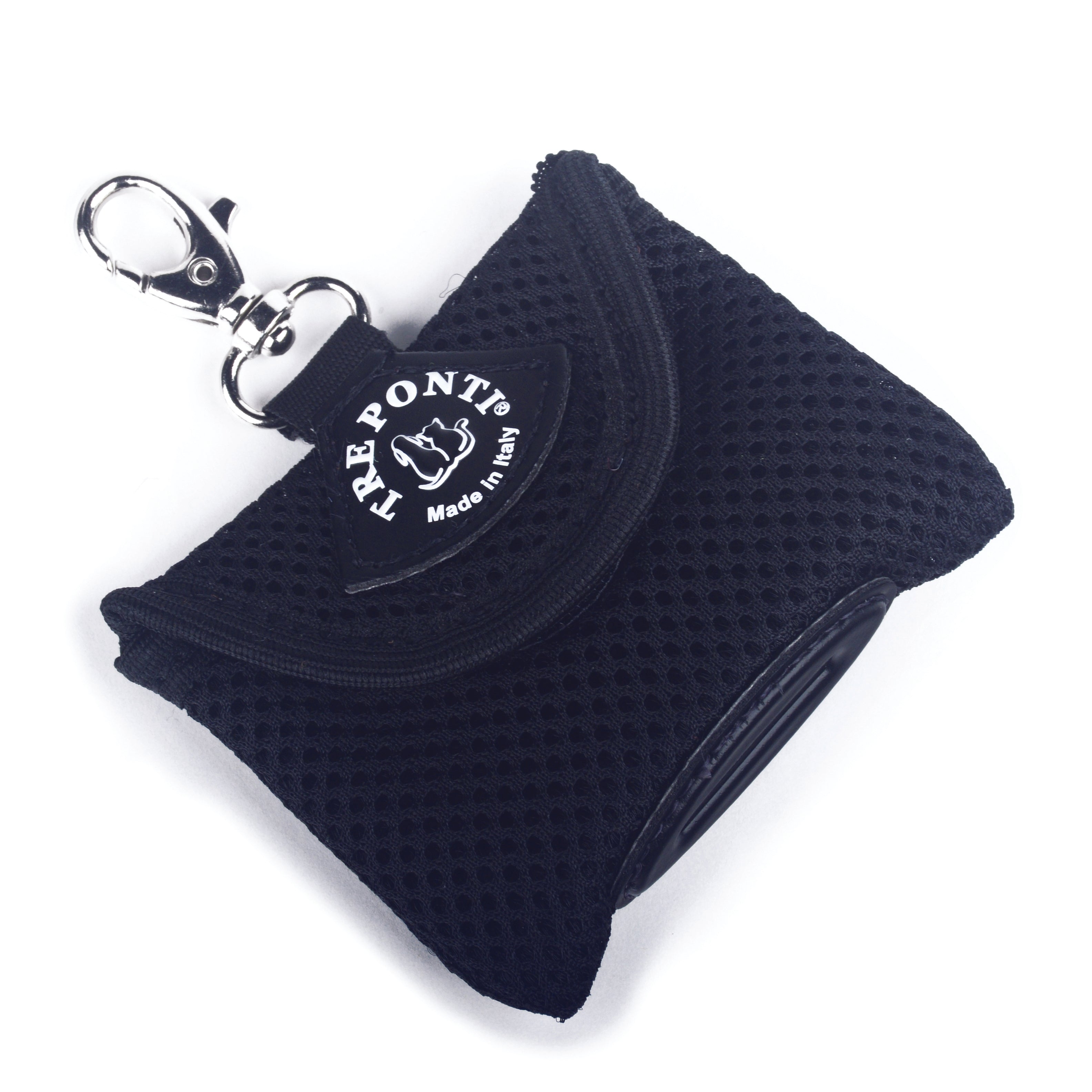 Black Mesh Poo Bag Dispenser