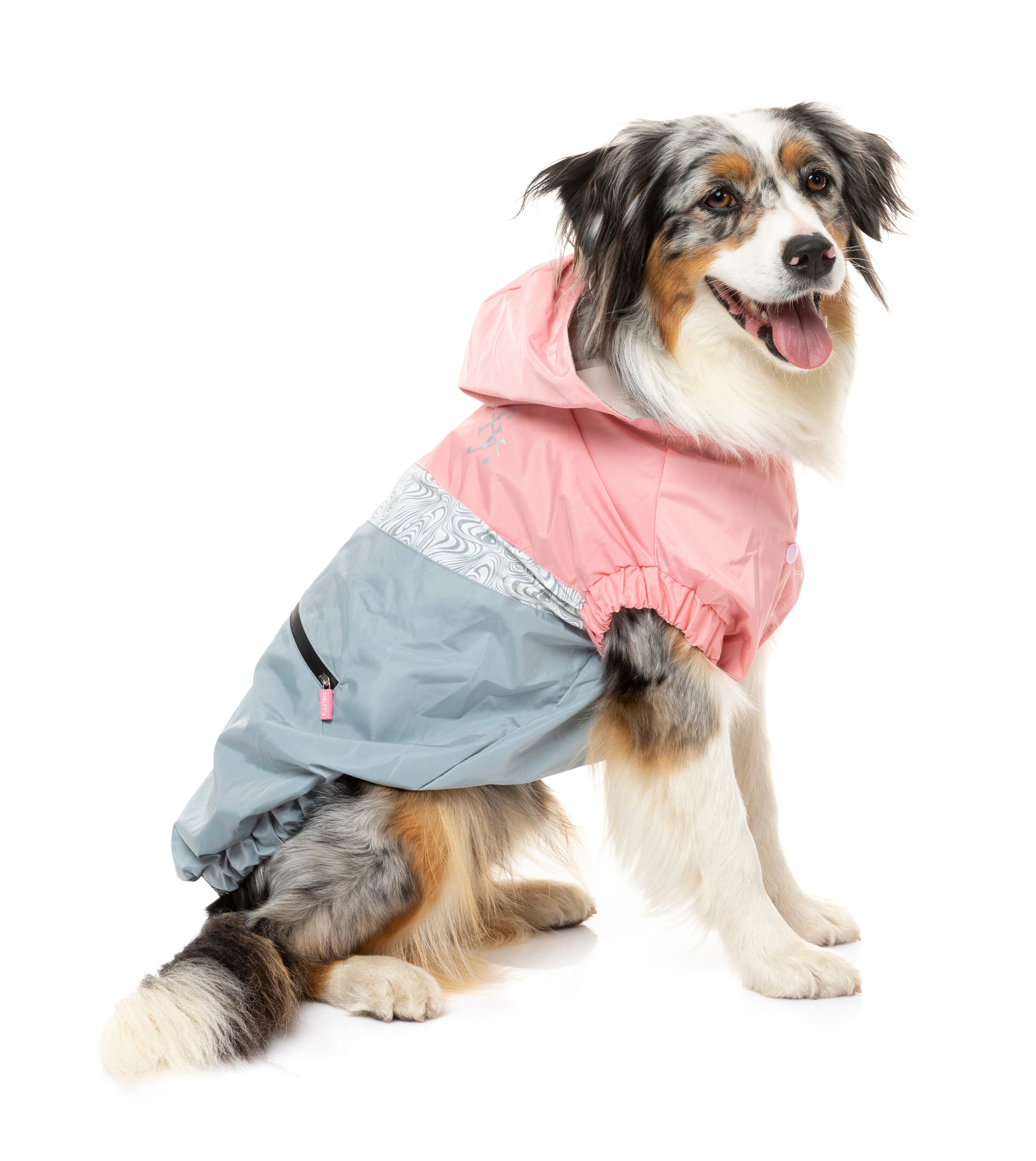 The Seattle Raincoat - Pink and Grey - SPECIAL OFFER!