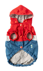 The Seattle Raincoat - Red & Blue - SPECIAL OFFER!
