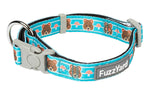 Fuzz Bear Dog Collar