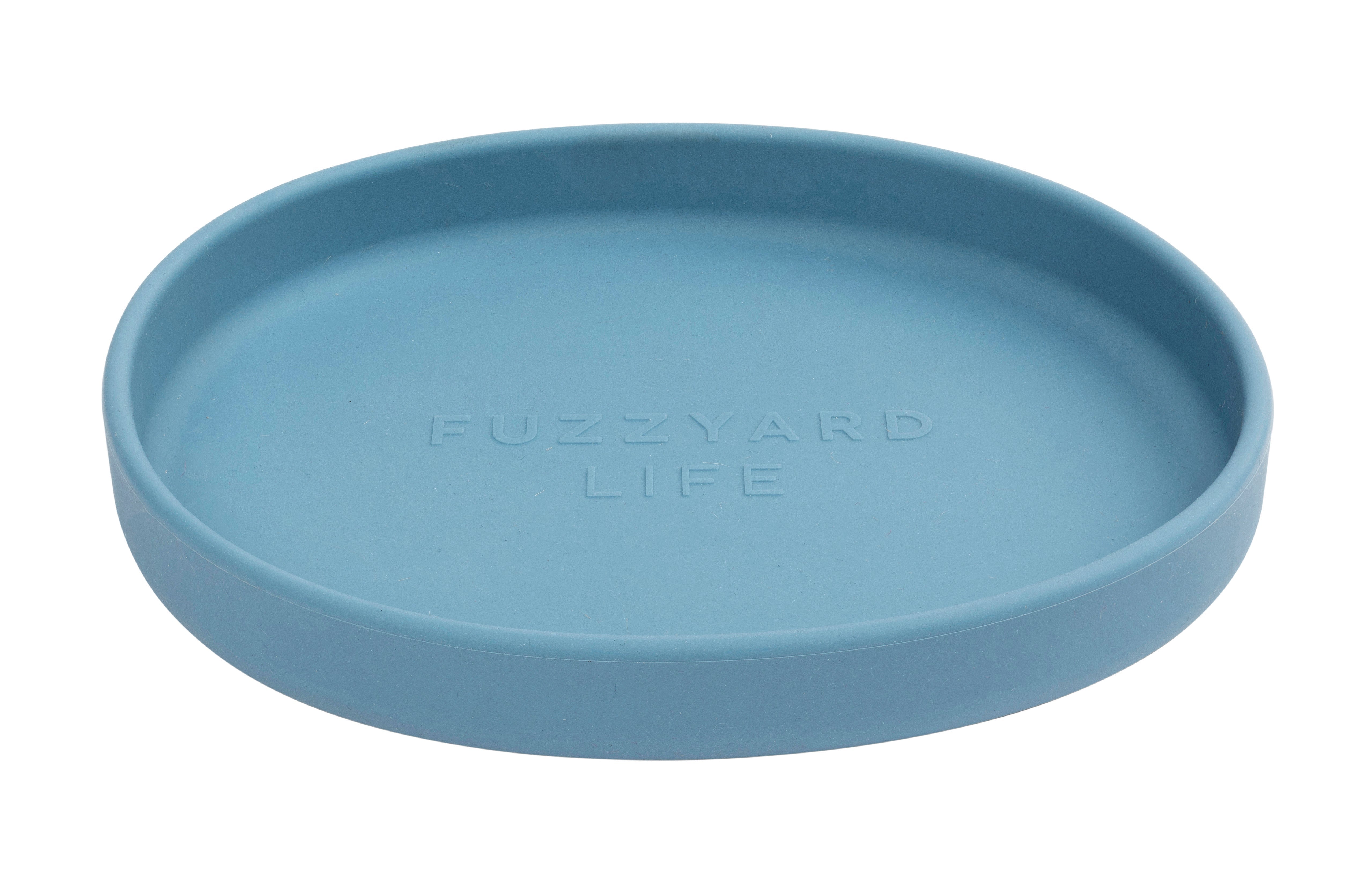 FuzzYard Life Silicone Cat Dish - French Blue