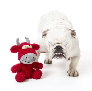 Jordan The Bull Plush Dog Toy