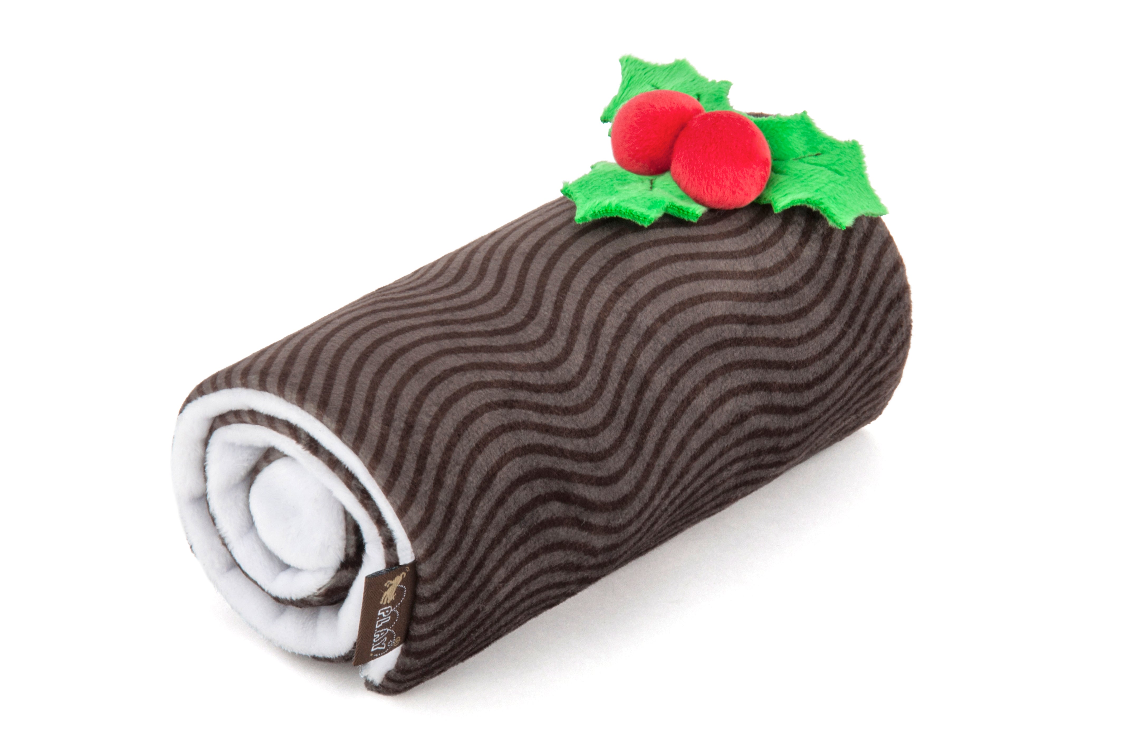 Christmas Yule Log Plush Toy