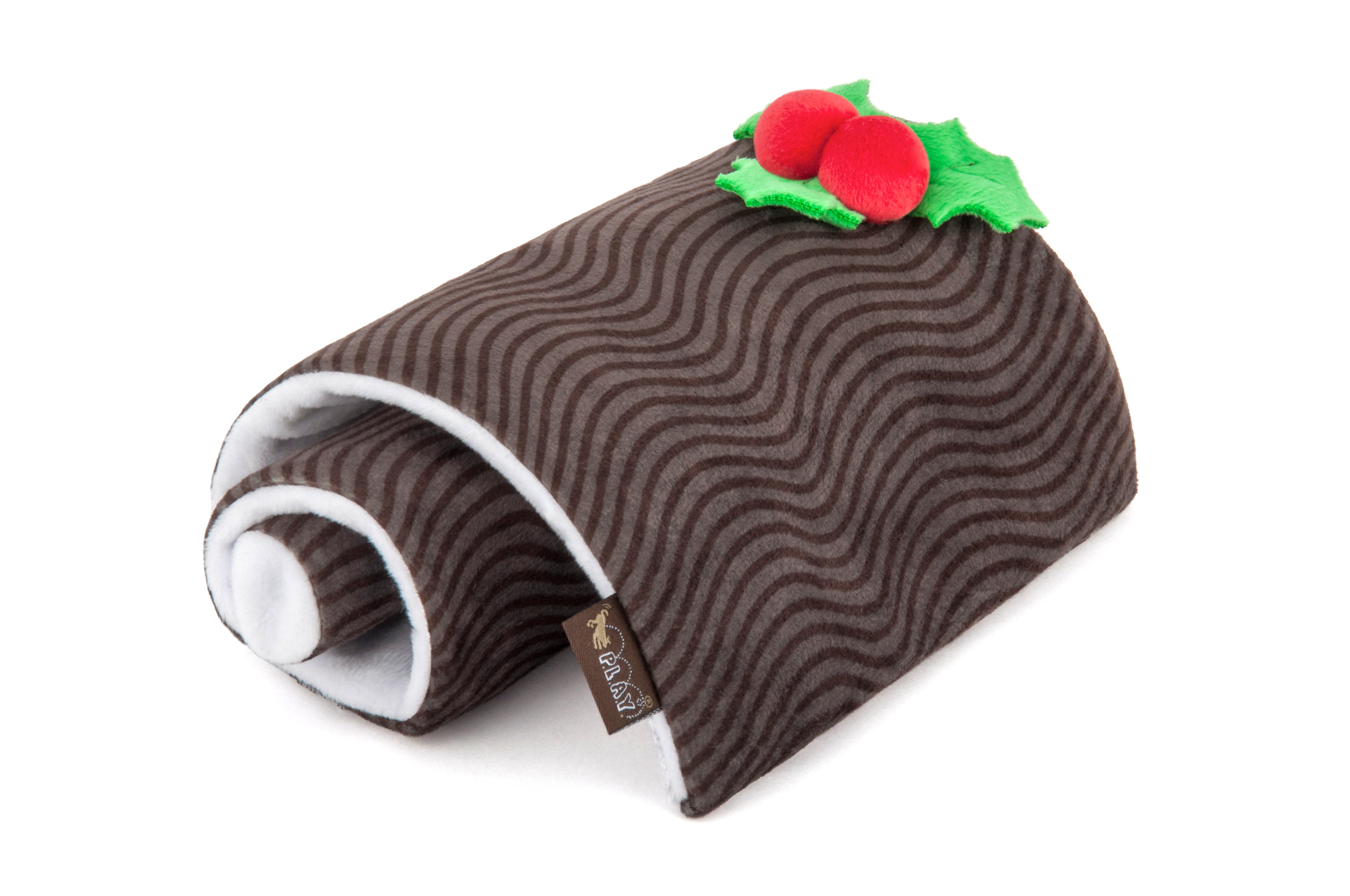 Christmas Yule Log Plush Toy