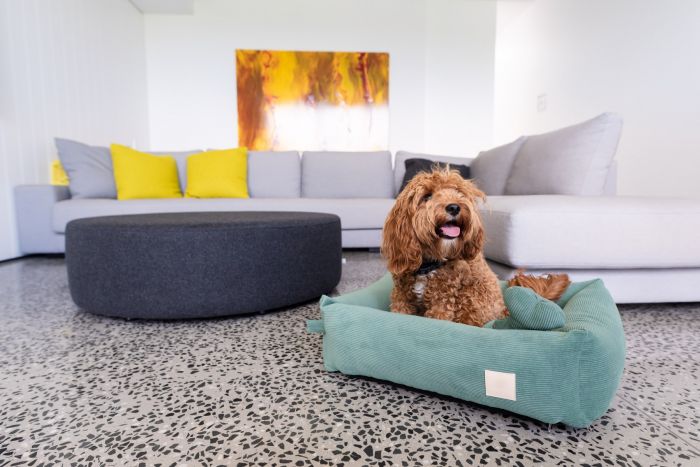 FuzzYard Life Corduroy Bed - Myrtle Green