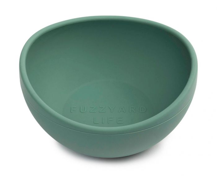 FuzzYard Life Silicone Bowl - Myrtle Green