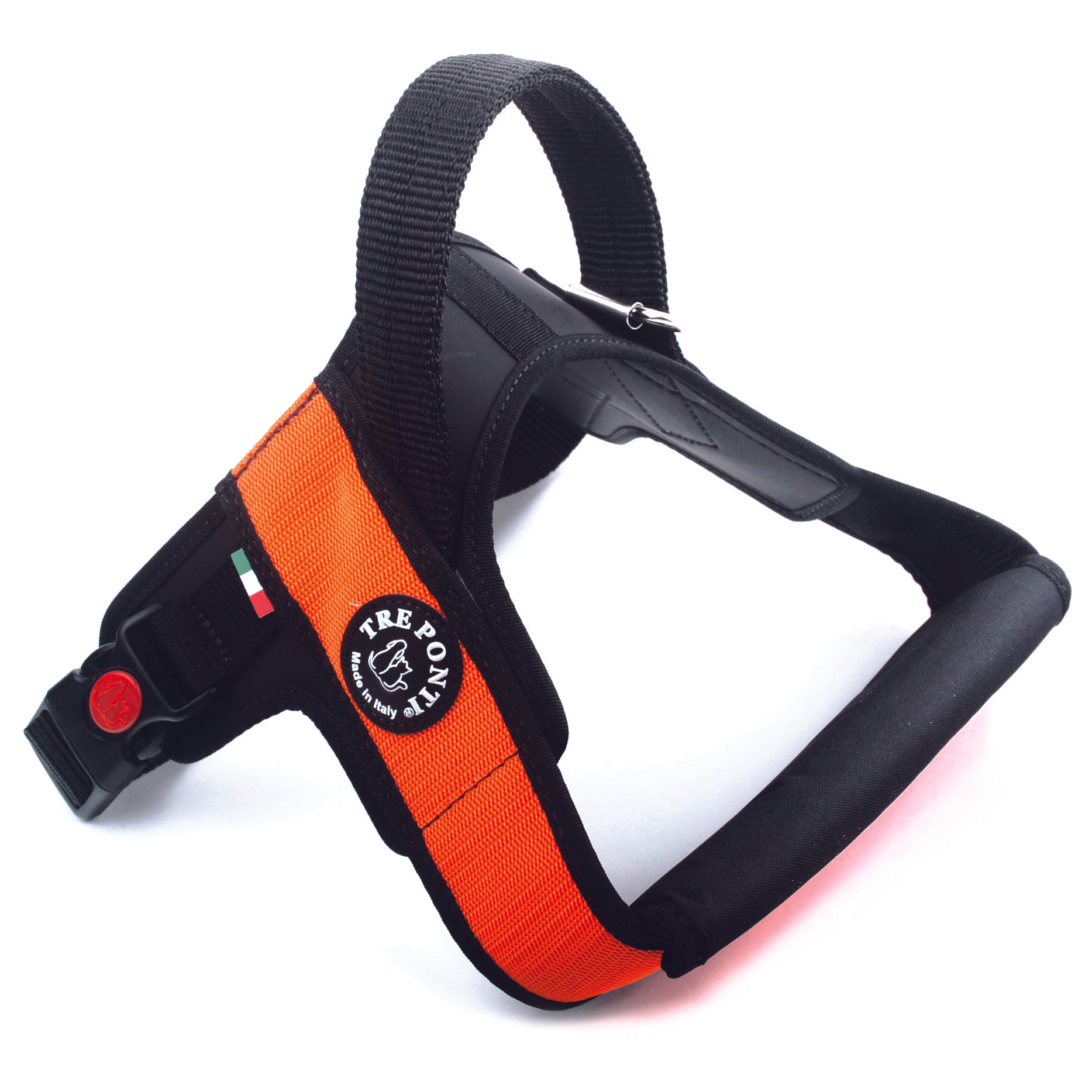 Primo Plus Orange Harness with Handle