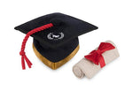 Back To School K9 Scholar Hat & Diploma Plush Dog Toy