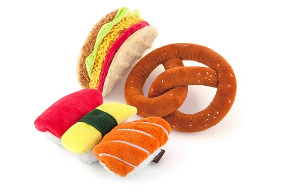Pretzel Plush Dog Toy