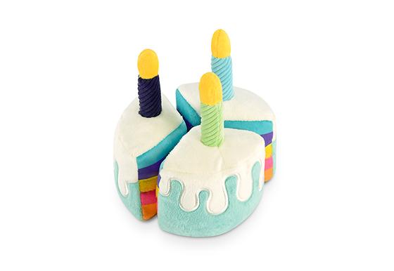 Party Time Bone-Appetit Cake Plush Dog Toy